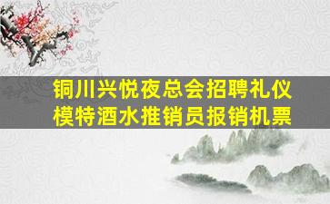 铜川兴悦夜总会招聘礼仪模特酒水推销员报销机票